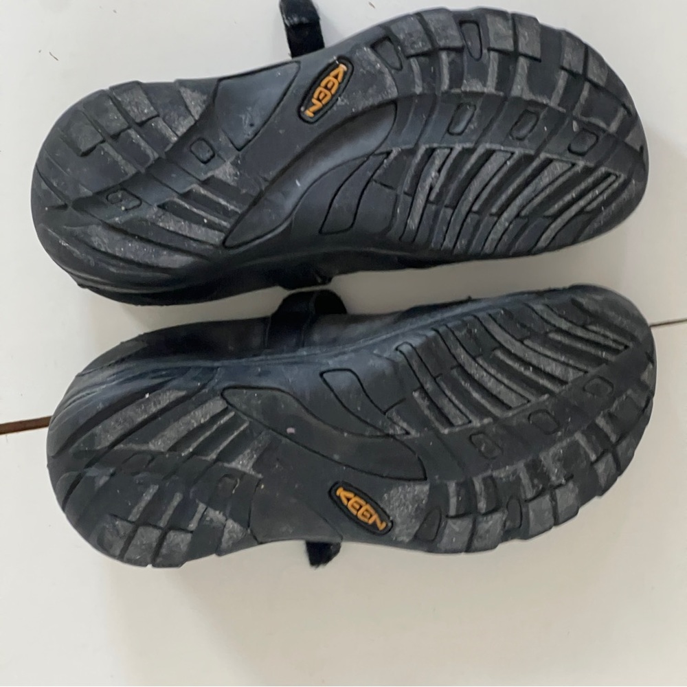 Keen Presidio Mary Jane Flat Casual Shoes Black Leather Women's Sz 7.5 M 38 - Picture 3 of 6